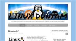 Desktop Screenshot of linuxdunyam.com